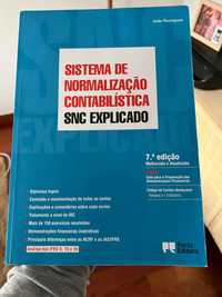 Livro Sistema de Normalização Contabilística 7ª Ed. Porto Editora