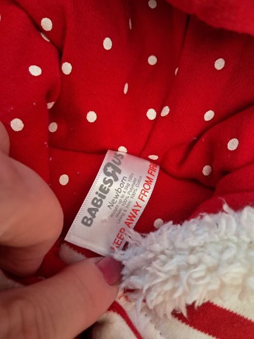 Uroczy kombinezon dla noworodka Bałwanek