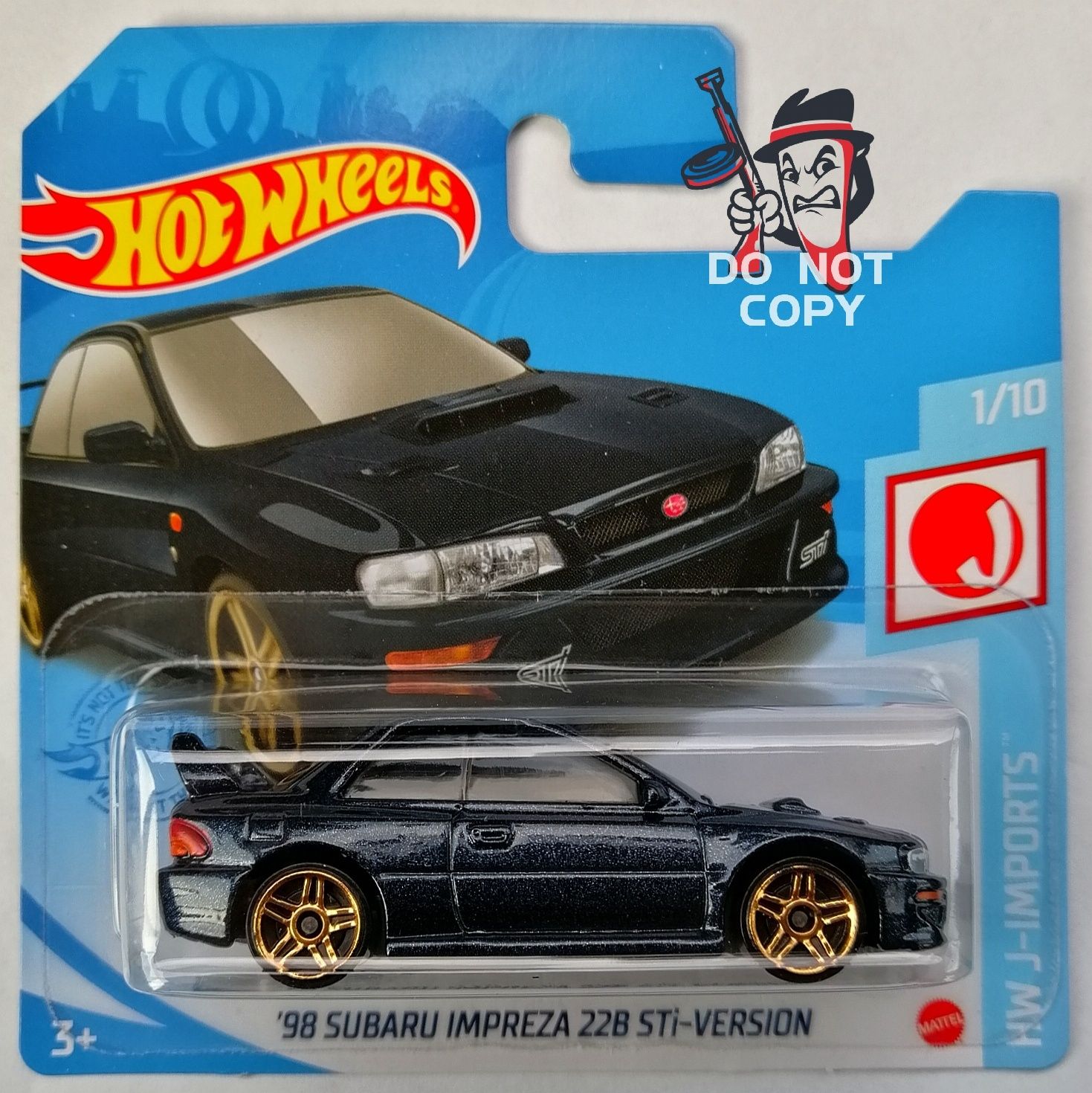 Hot wheels 98 Subaru Impreza 22b Sti Version