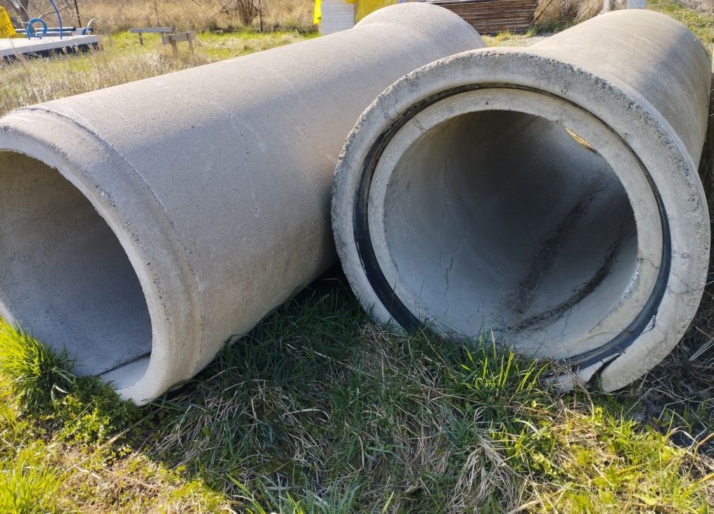 Rury kręgi betonowe szambo studnia zbiornik na deszczówkę przepustowe