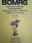 Bomag BT 65 stopa katalog części