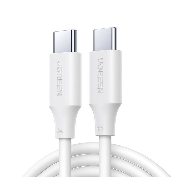 Kabel Ugreen US562 USB-C / USB-C PD 100W 0.5m - biały