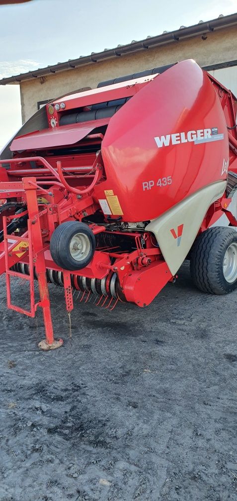 Prasa lely welger 435 na maksymalnym wyposazeniu