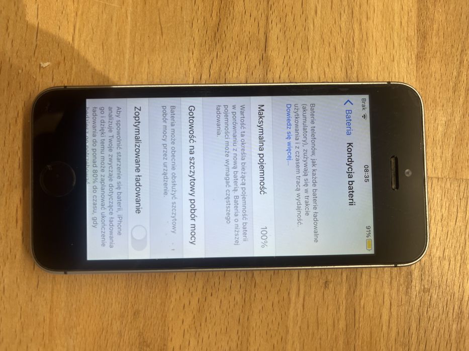 Iphone se 2016 igła 100%bateria