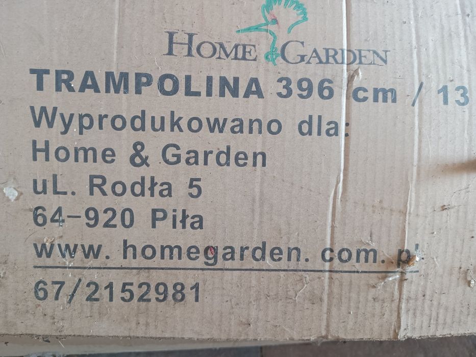 Trampolina Home Garden 4m