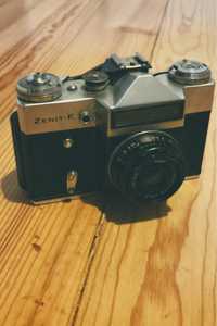 Maquina fotografica rolo filme 35mm zenit antiga vintage barata