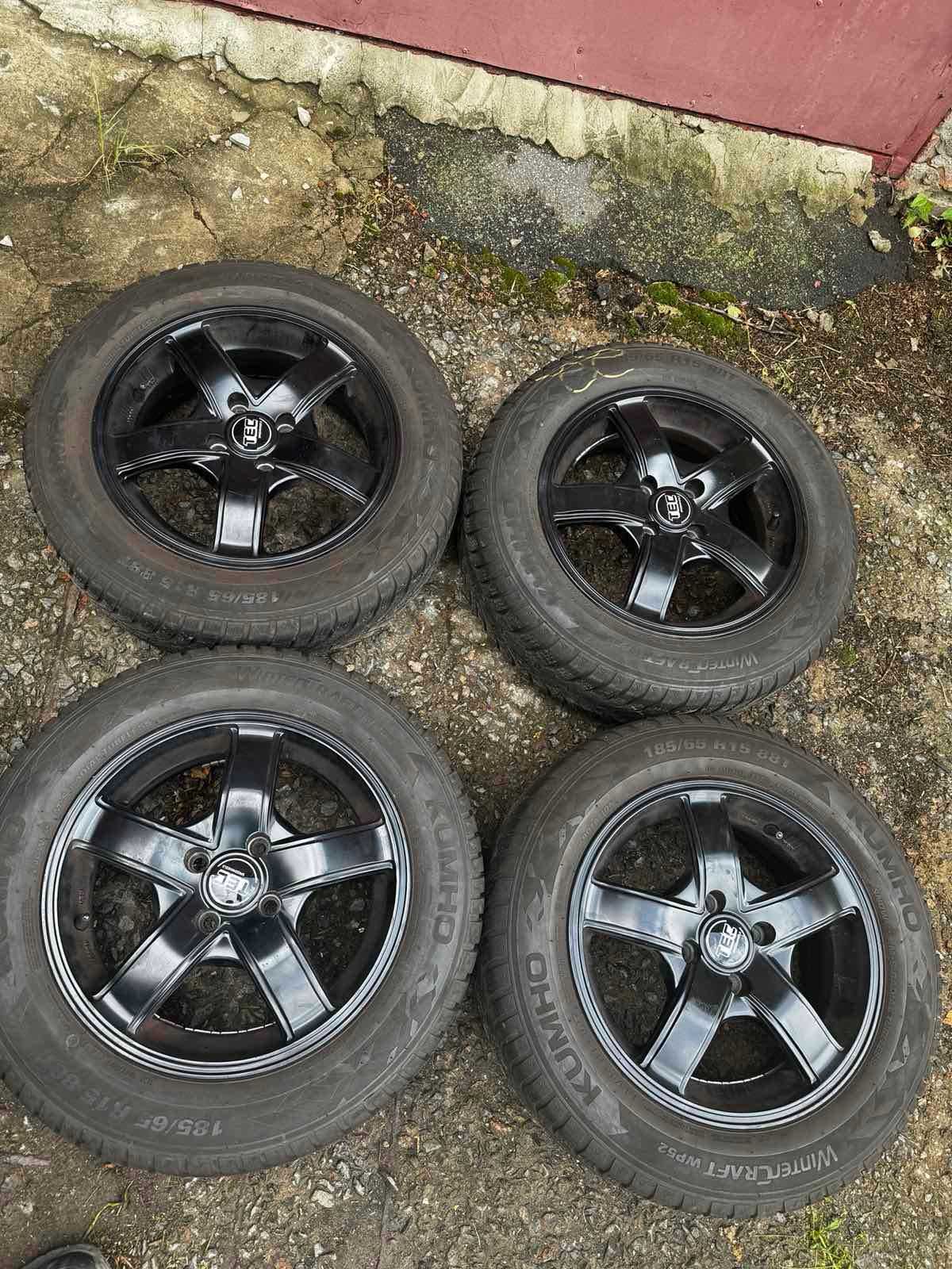 Титанові диски R15 4x100 6.0JX15H2 ET40