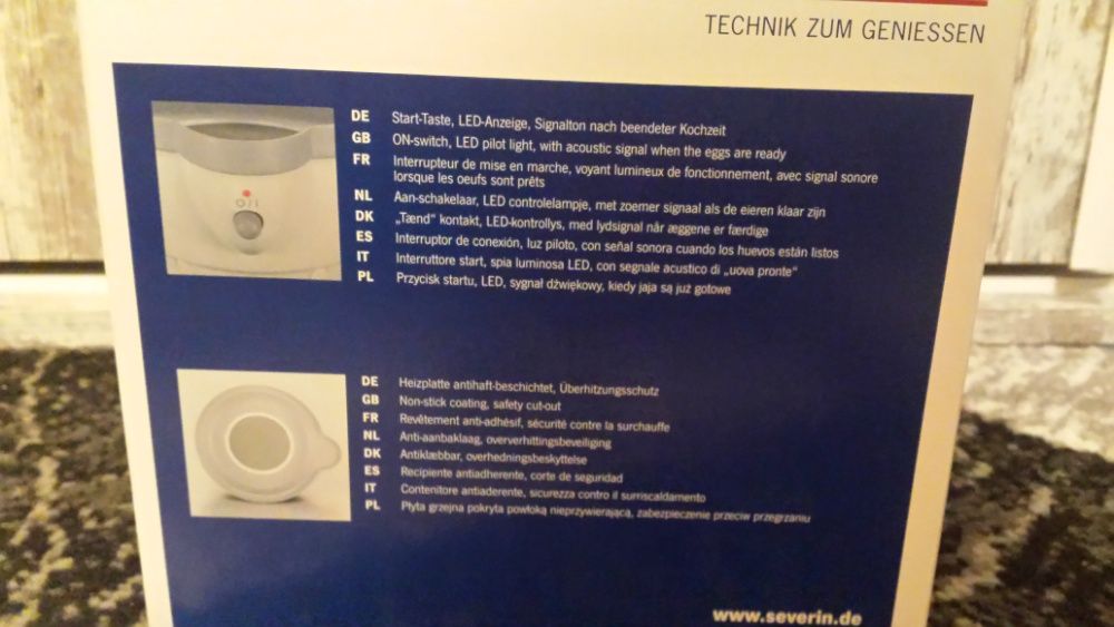 Jajowar Severin EK 3051 nieużywany, nówka