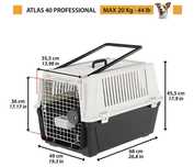 Caixa de Transporte de animal para avião tam. M - Ferplast Atlas 40