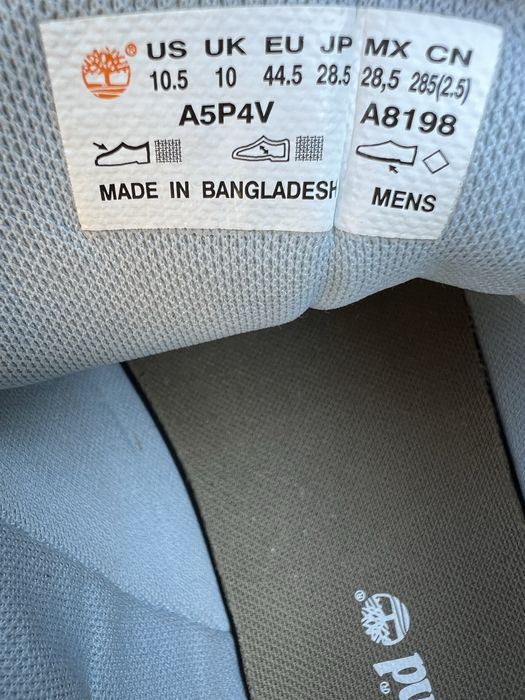 Timberland 44.5 size, стан нових