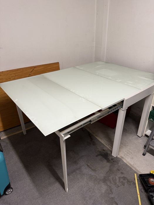 Mesa Extensivel vidro temperado