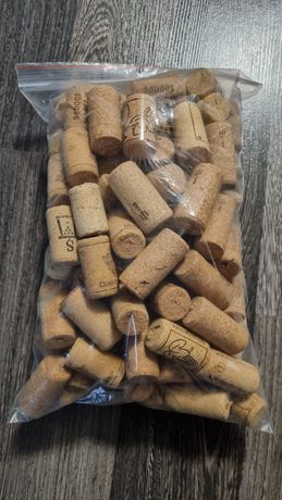 Naturalne korki od wina 100 sztuk