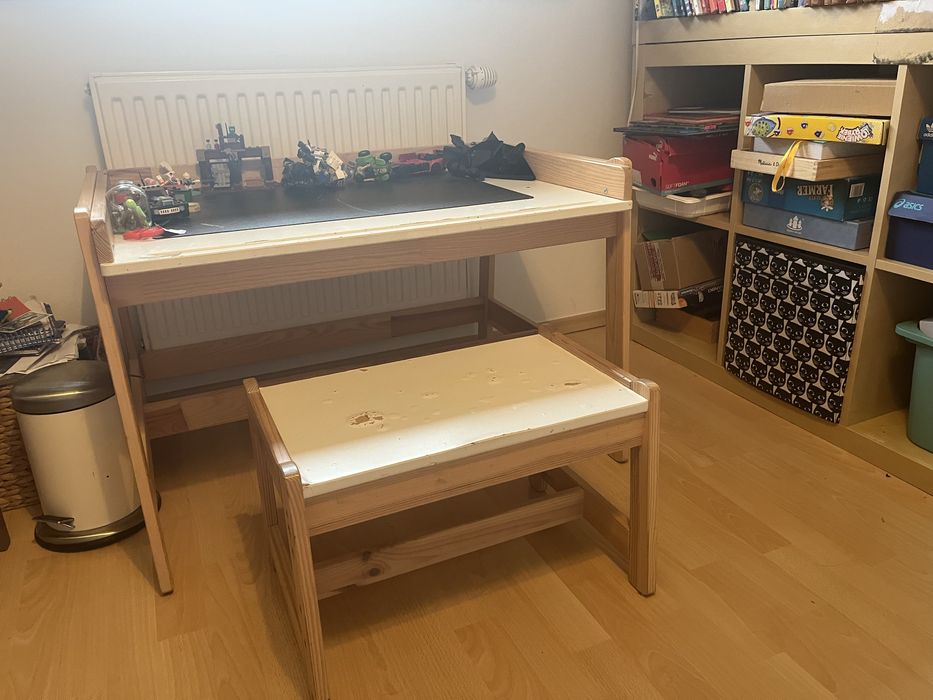 FLISAT biurko i lawka dla dziecka
