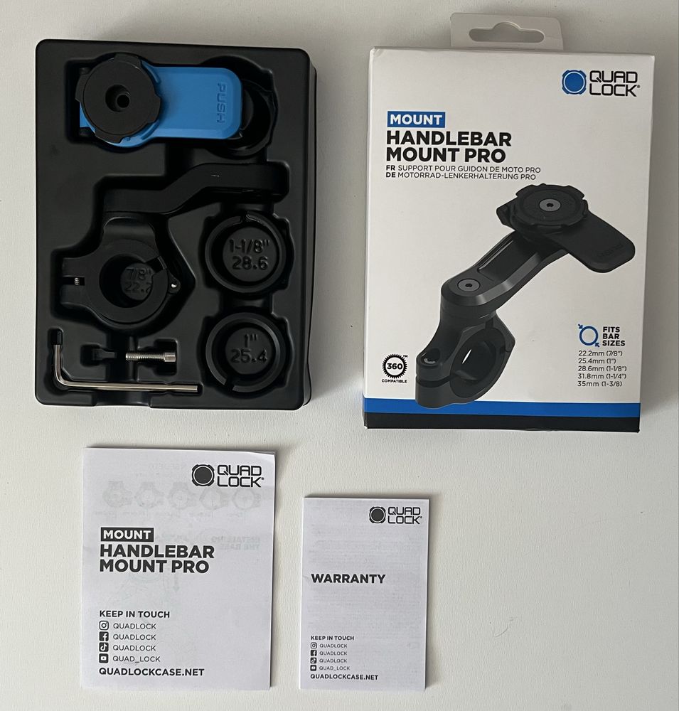 Quad Lock uchwyt na kierownicę do telefonu QLM-HBR