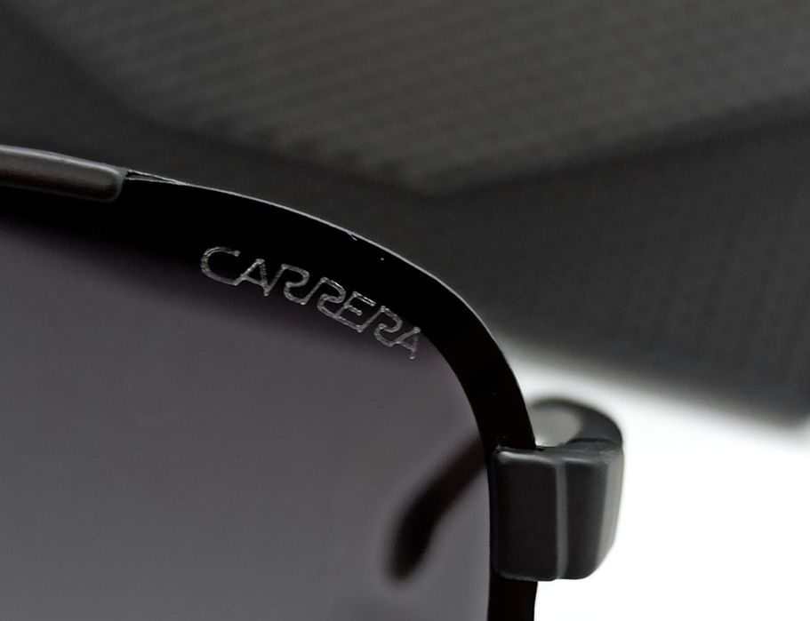 Carrera очки маска мужские черные стильные в футляре