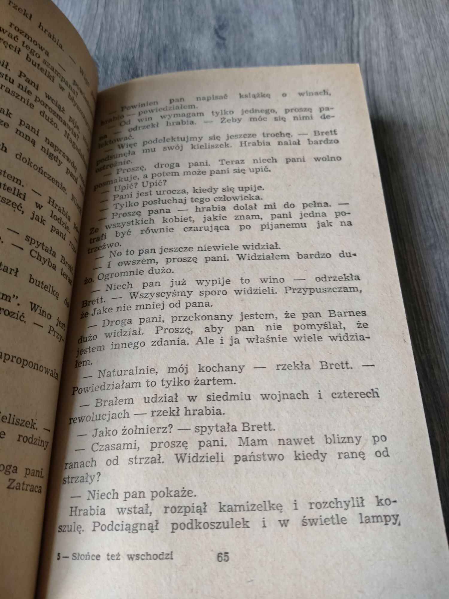 Ernest Hemingway Słońce też wschodzi