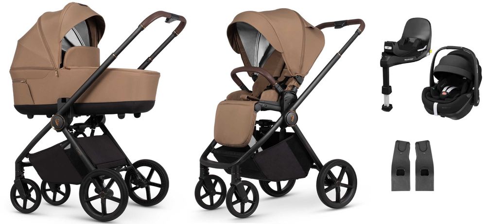 Zestaw Venicci Claro + Maxi Cosi Pebble 360 Pro2 z bazą Slide