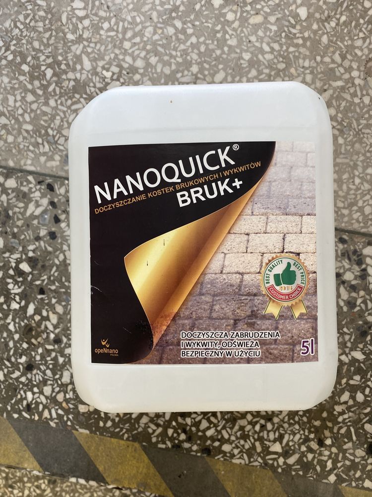 NANOQUICK® BRUK+ preparat do czyszczenia kostki brukowej