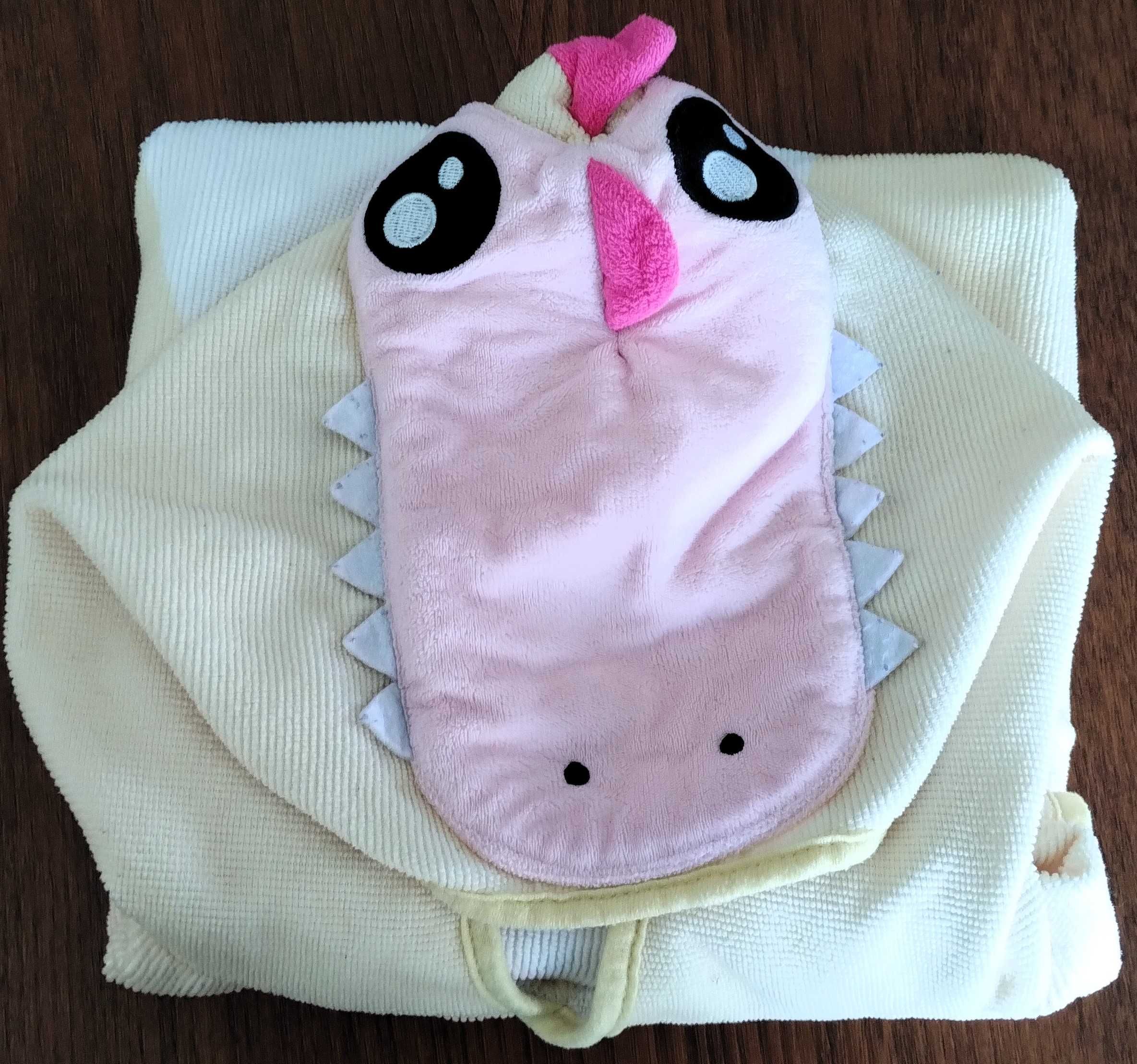 Poncho Turco Toalha Criança 3-4 Anos Piscina Natação