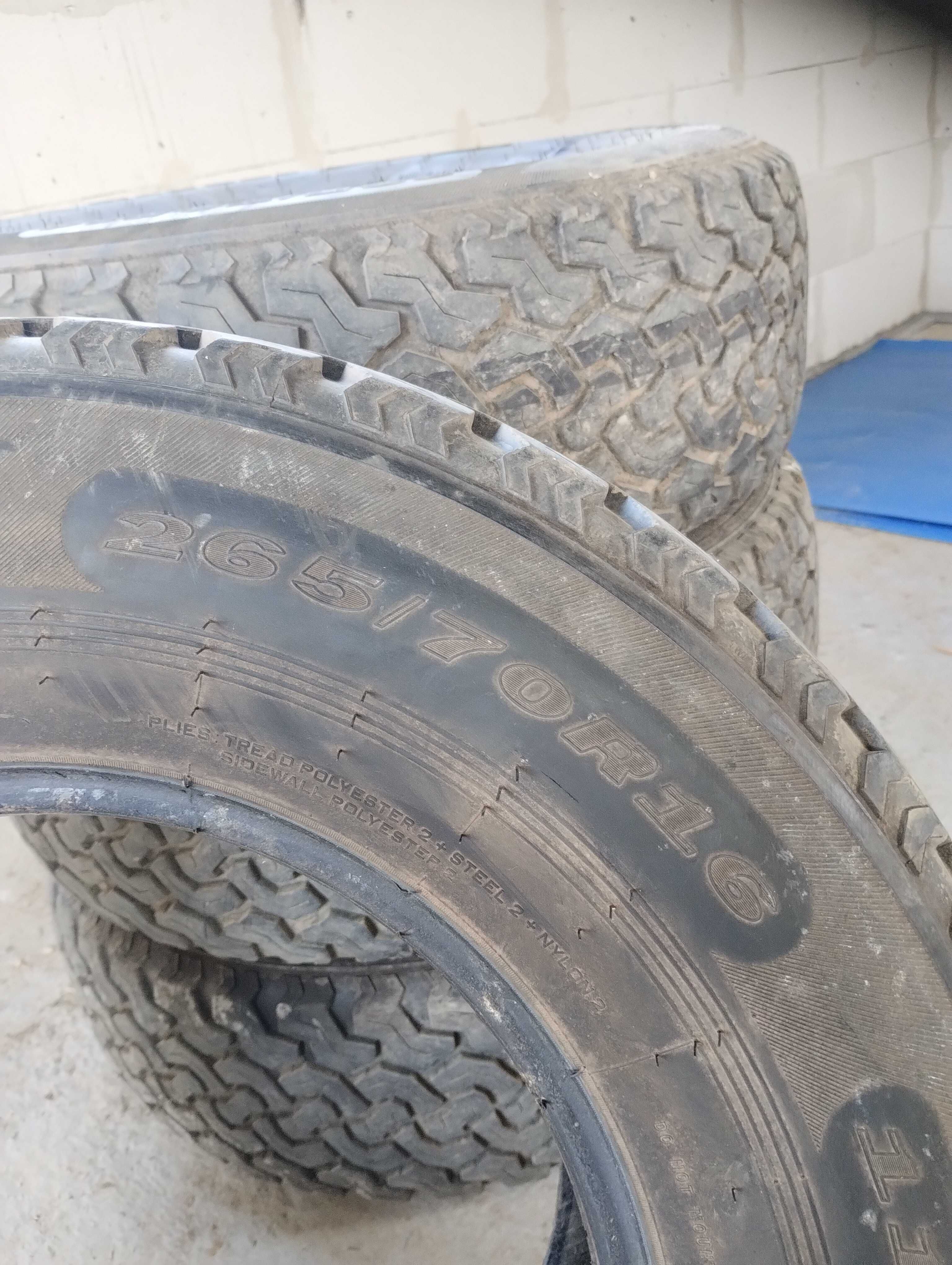 Opony Event ML698+, 265/70R16 Rok produkcji 2017, 4 szt.