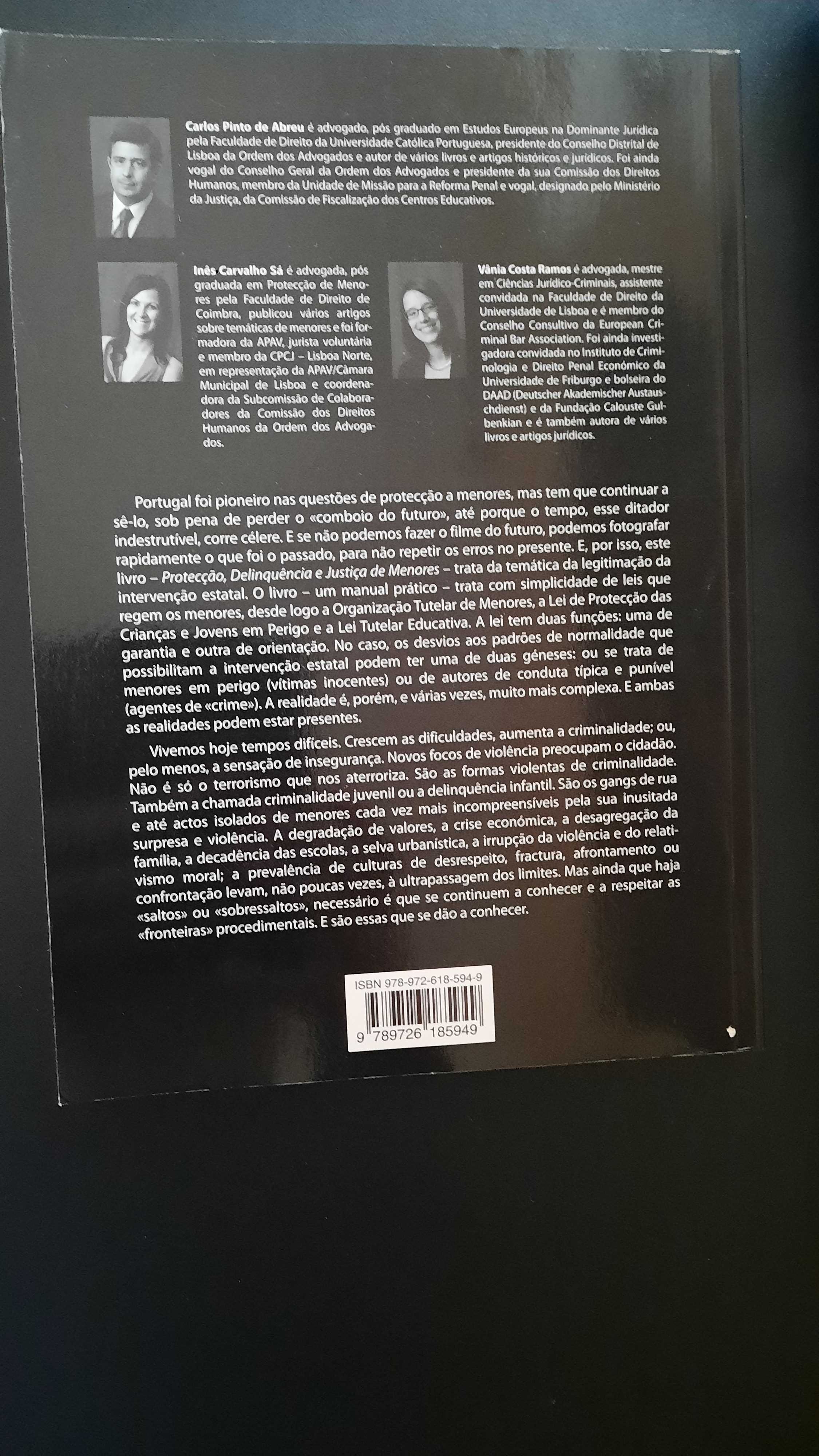 Protecção, Delinquência e Justiça de Menores