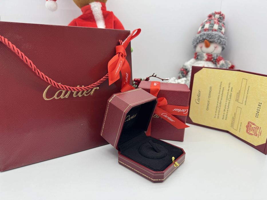 Упаковка под кольцо Картье Cartier люкс.Новая