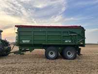 Przyczepa skorupowe tandem Western 18TS, 27m3