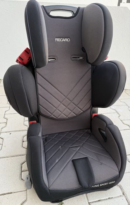 Cadeira auto  Recaro Young Sport Hero 1/2/3 Carbon Black