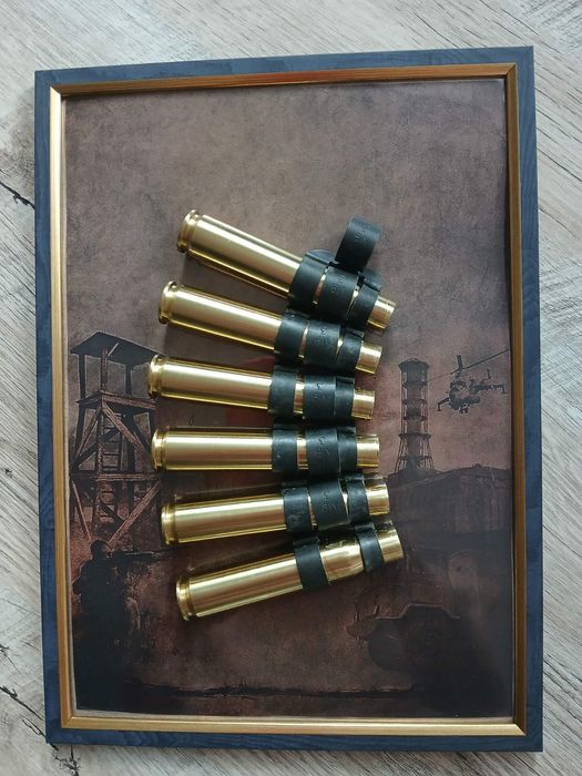 Картина з гільз Browning M2, гільзи, сувеніри