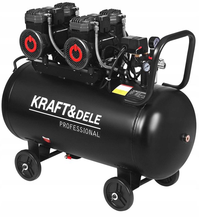 Kompresor Bezolejowy 100L 2x 2200W Sprężarka  New Model*