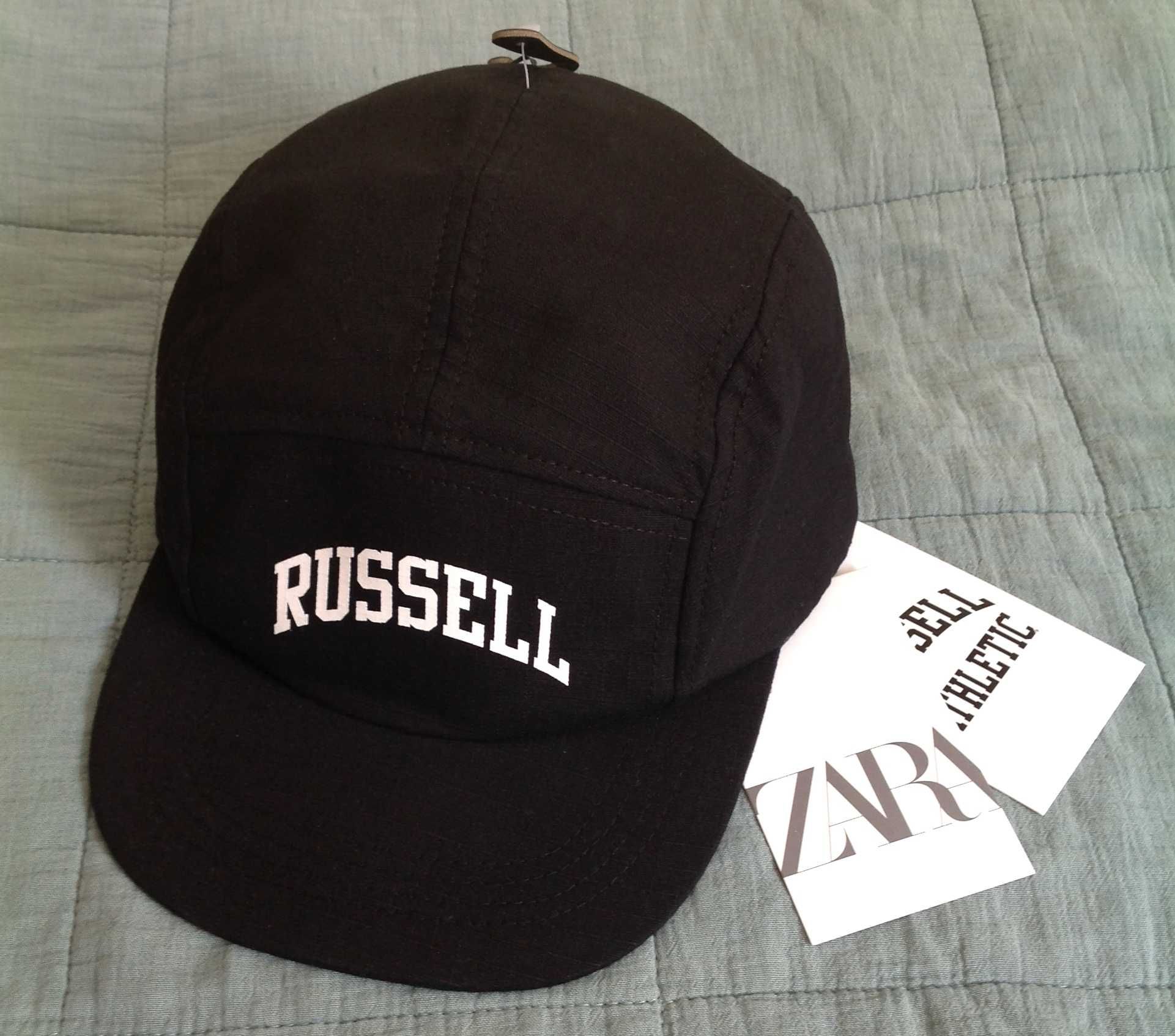 Zara nowa czapka bejsbolówka Russell Athletic 5 - 14 lat