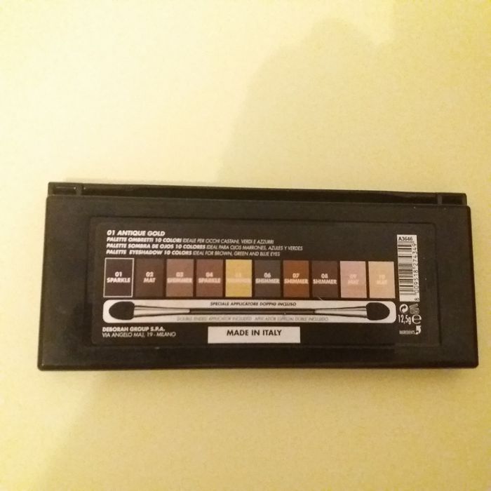 Paleta sombras