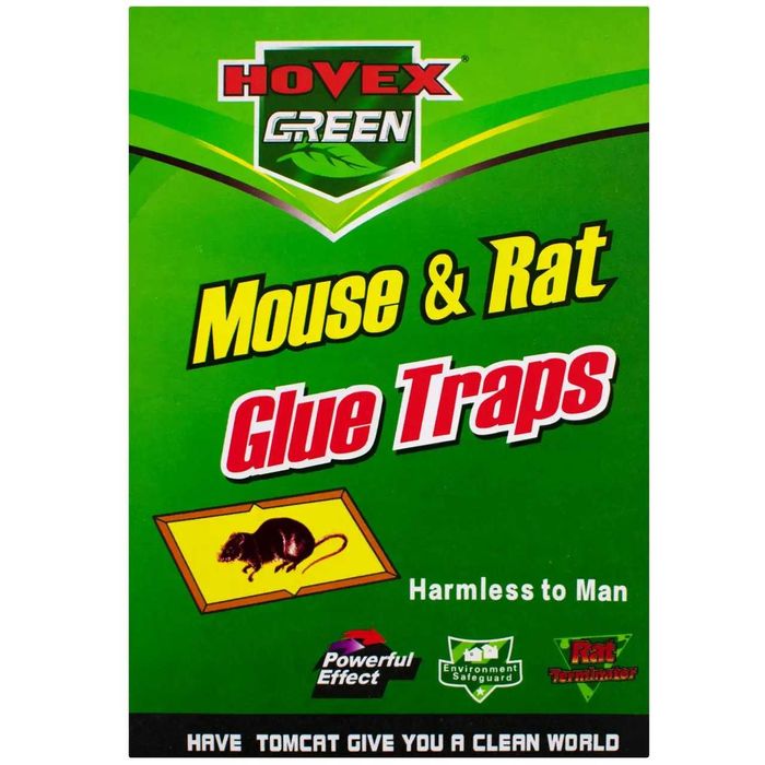 Клейова пастка-книжка від гризунів Hovex Green