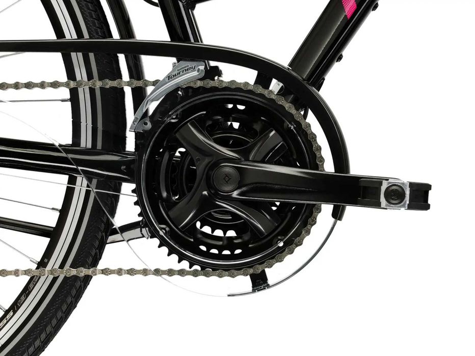 PROMOCJA !!! Rower Damski Kross BERG 4.0 czarny Rama 17"/koło 28"