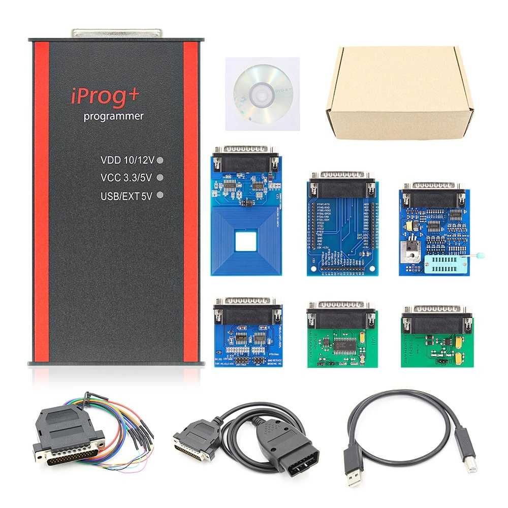 Программатор iProg PRO+ v87. Одометры, ключи, краш-дата, перекодировки