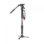 NOWY Monopod Manfrotto MII Video z nóżkami, GŁOWICĄ i płytką
