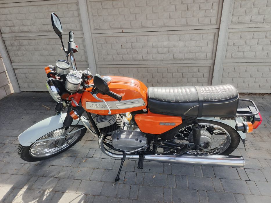 Jawa 350 634 z dokumentami
