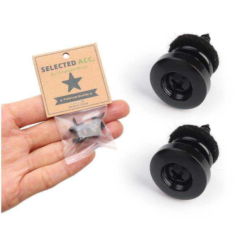 Zaczep do paska gitary Kera Audio AS-022-B czarny para