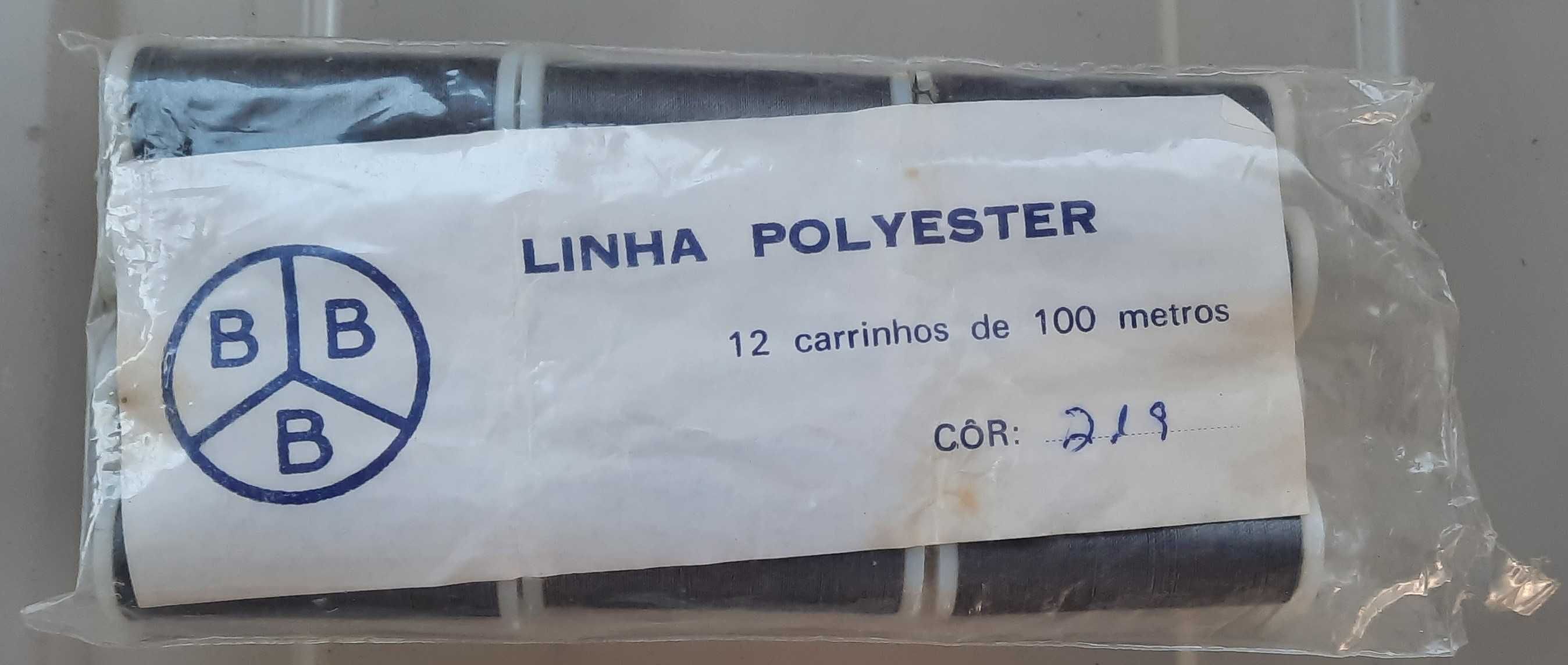 Linhas de costura poliester