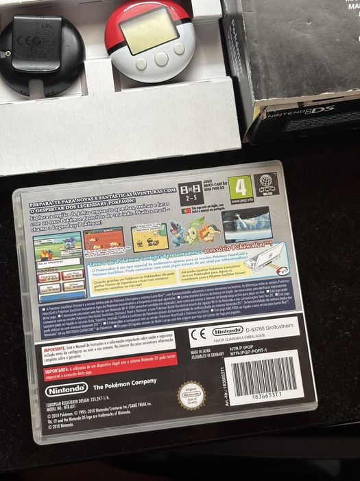 Pokemon Soul Silver com Pokewalker