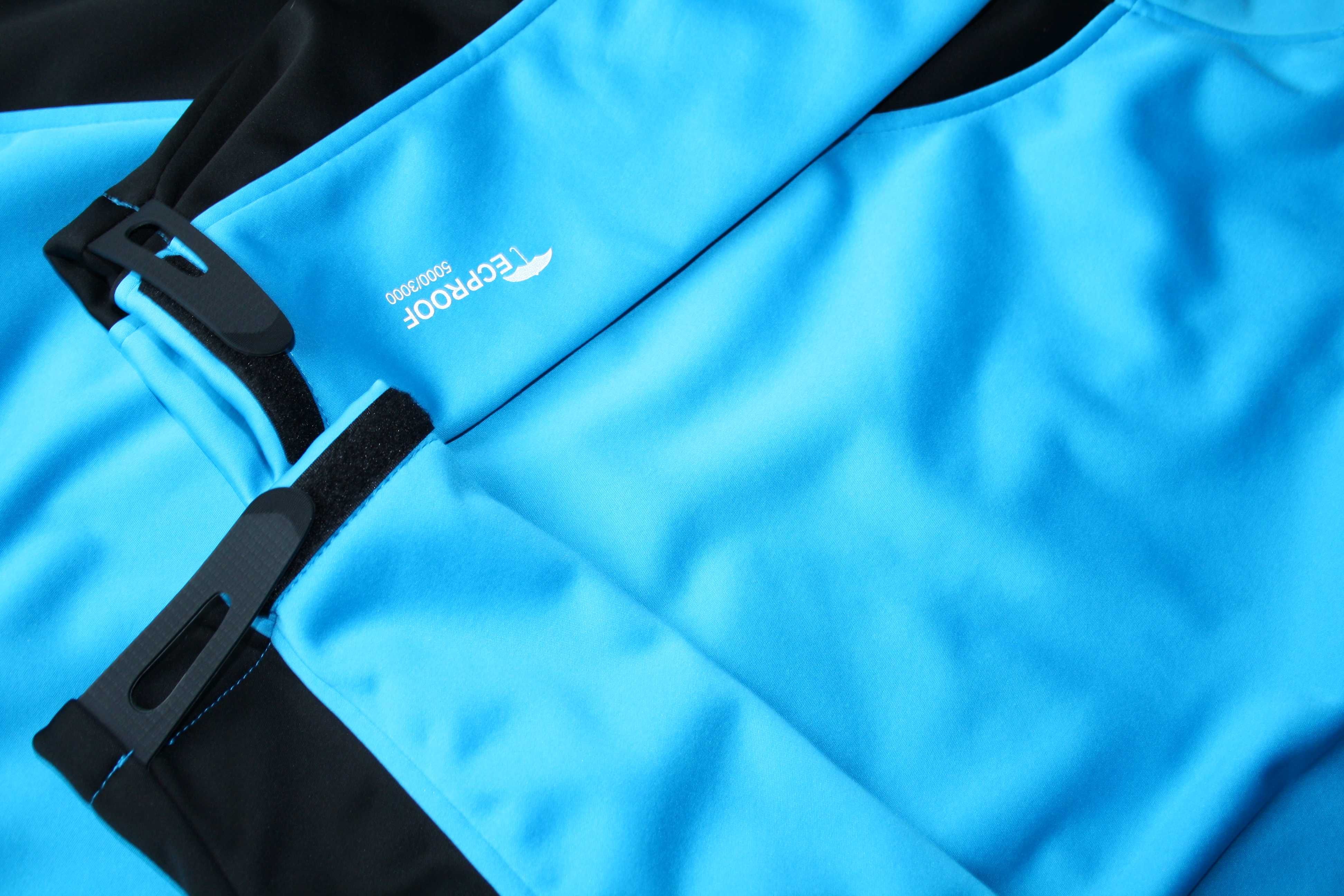 męska kurtka softshell HI-TEC Roner II XXL niebieski nowy