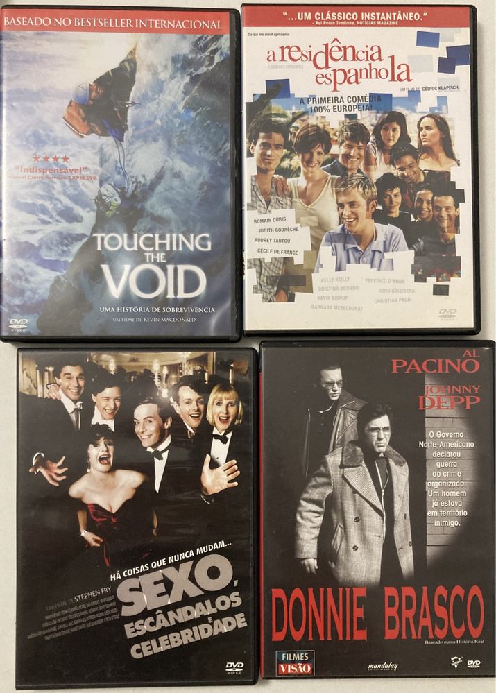 DVD vários filmes