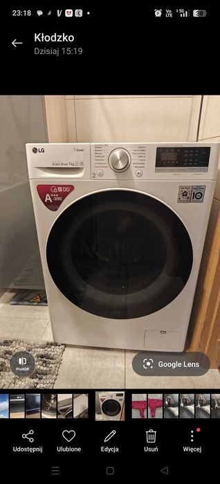 pralka LG inverter direct drive 7kg