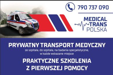 Międzynarodowy i krajowy transport medyczny 7/24