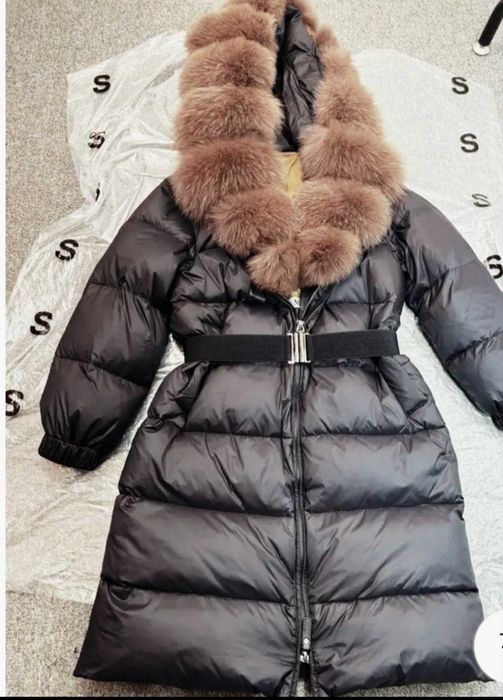 Kurtka puchowa zimowa nowa kolekcja fashion collection