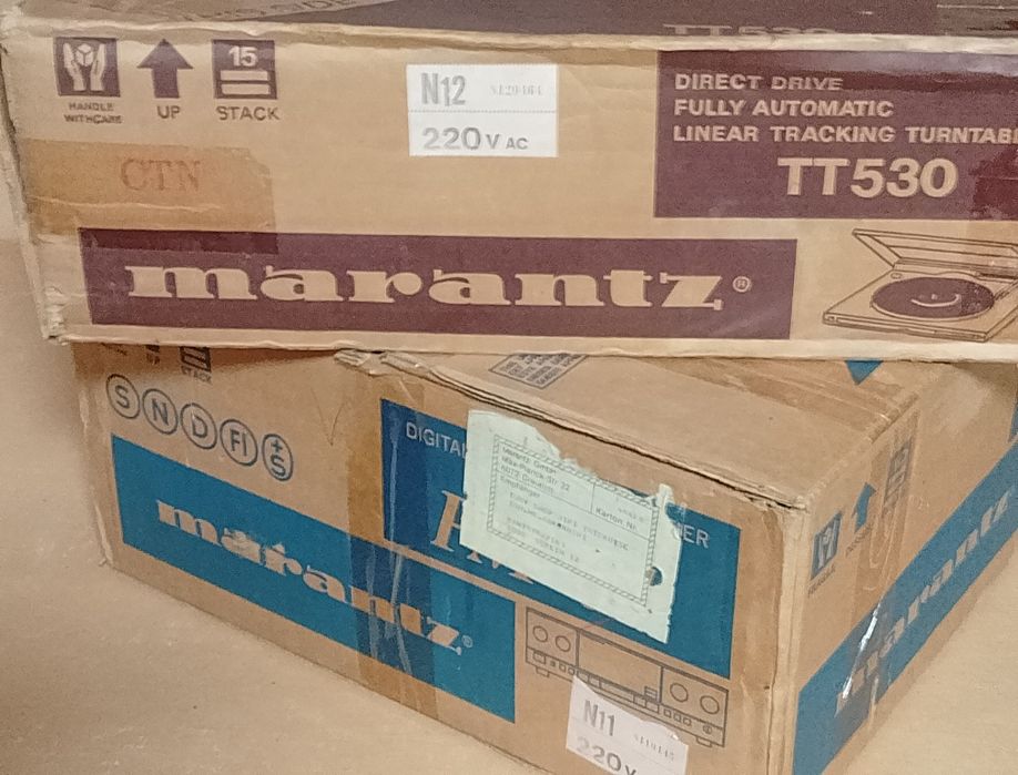 Підсилювач Marantz PM-64 & Програвач Marantz TT530