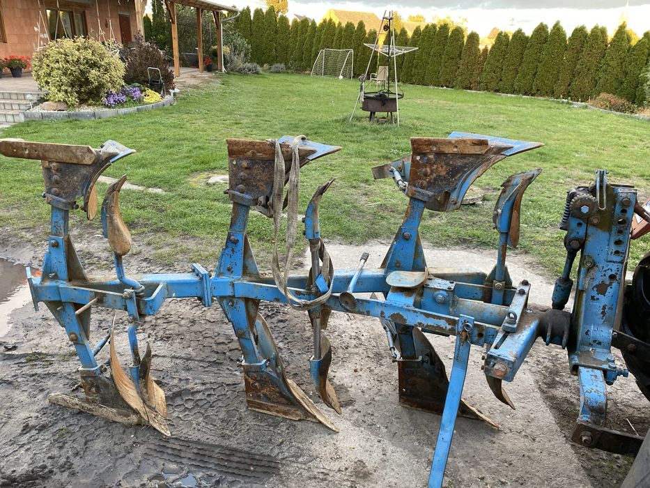 Pług 3 skibowy obrotowy lemken rabewerk frost