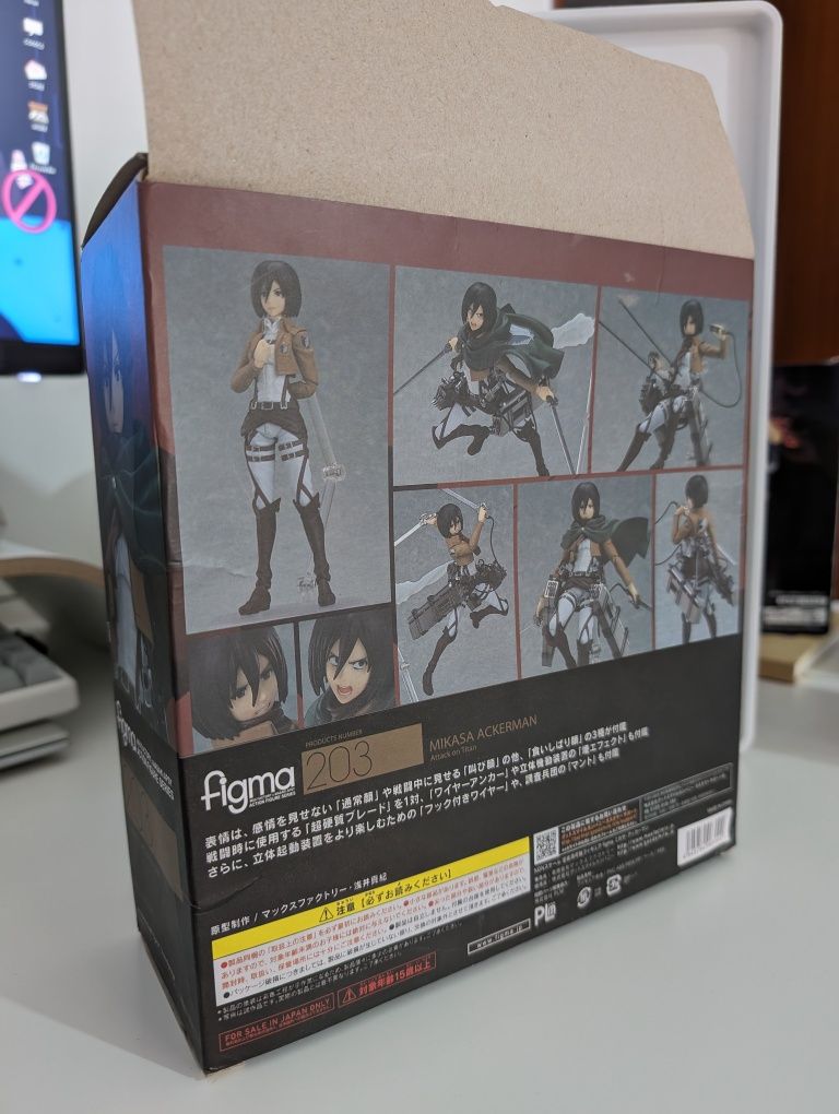 Figura Figma Mikasa Attack on Titan