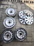 Felgi 4 sztuki Fiat, 14", 4#98, zestaw,