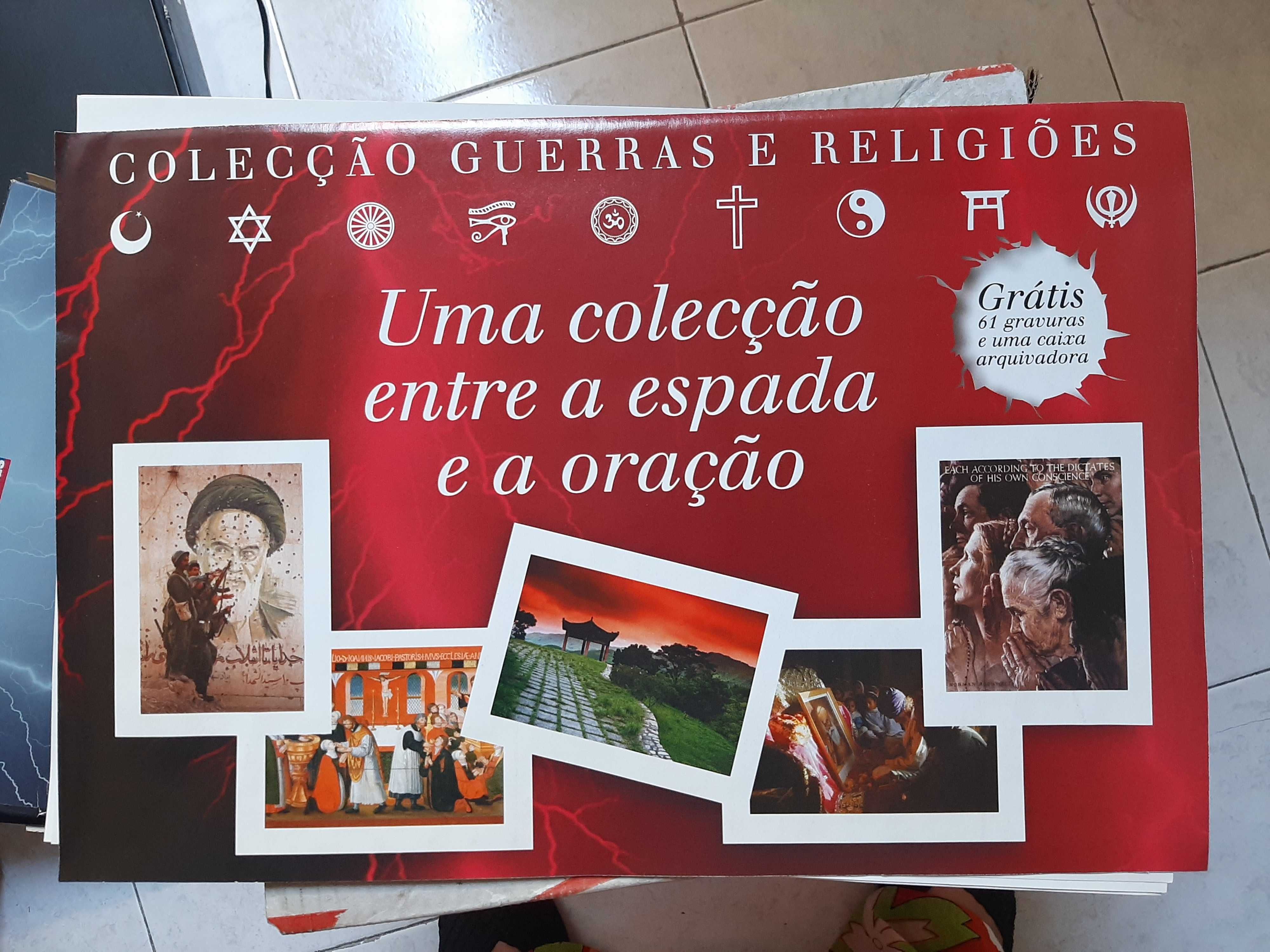 Gravuras da coleção Guerras e Religiões